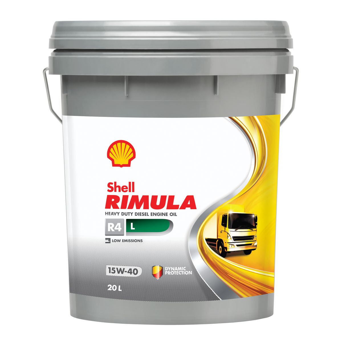 Shell Lubricants Rimula R4 L Engine Oil 15W40 (Cj-4) / P20L 20Ltr 300010752