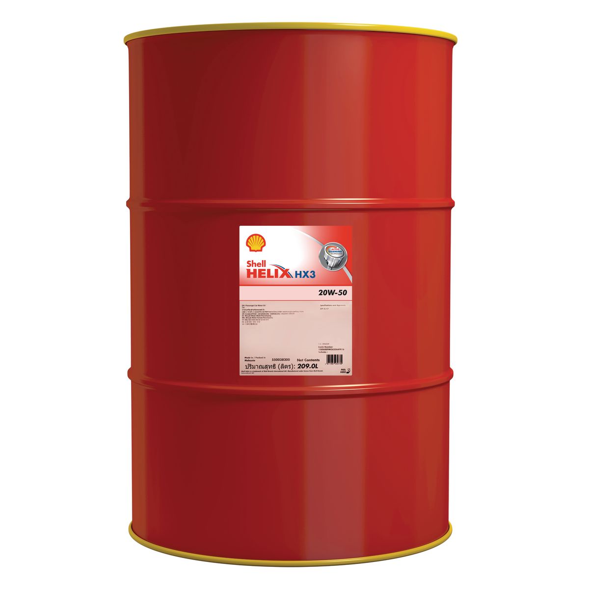 Shell Helix HX3 Engine Oil 20W50 SL/CF 209L