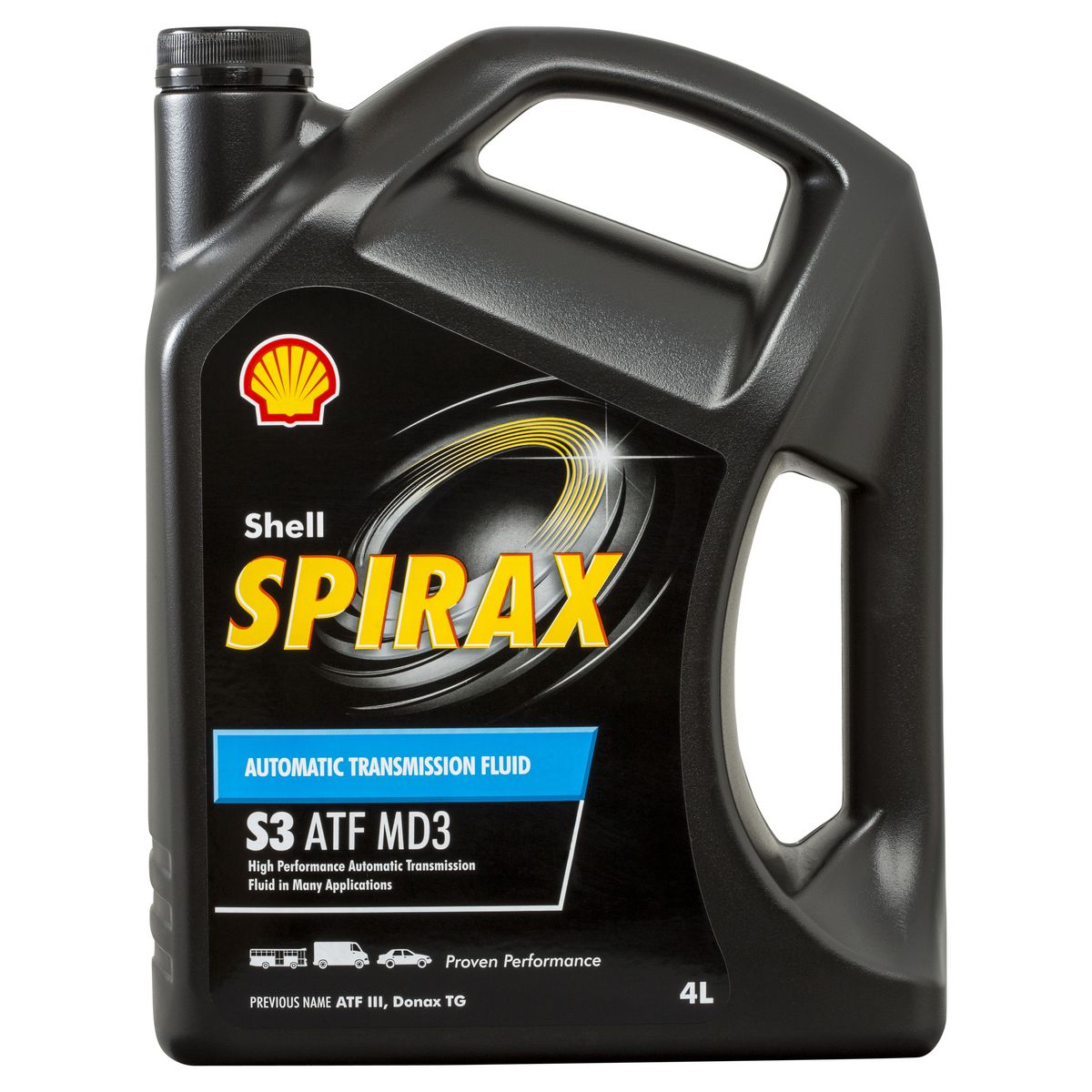 Shell Lubricants Spirax S3 MD3 Automatic Transmission Fluid 4L 300012150