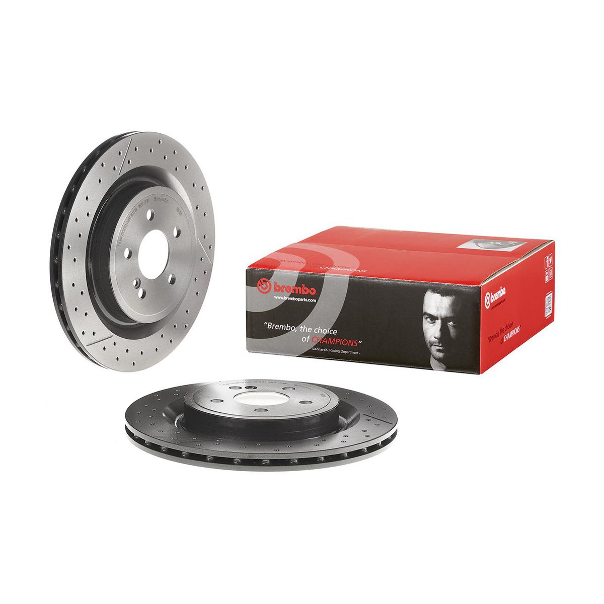 Brembo OE Brake Rotor Single Rear 09.B788.11