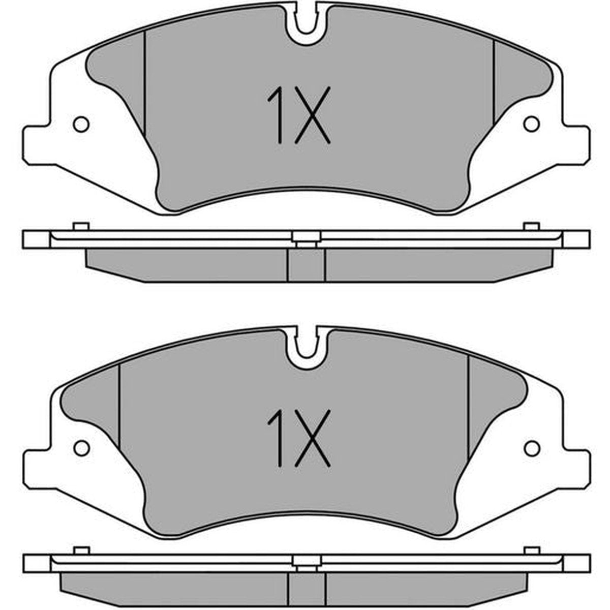 MEYLE Original Brake Pad Set Front 025 250 2119