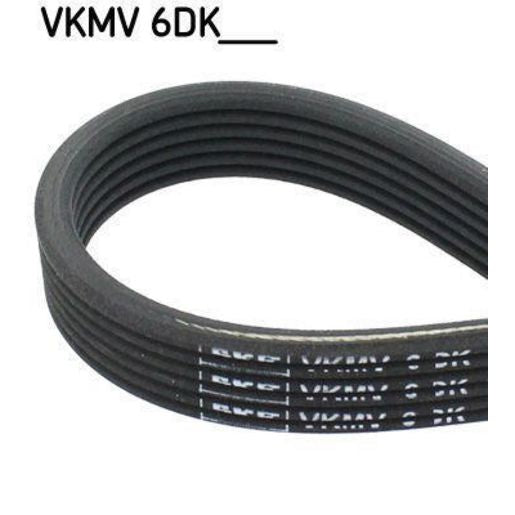 SKF Ribbed Drive Belt VKMV 6DK1841