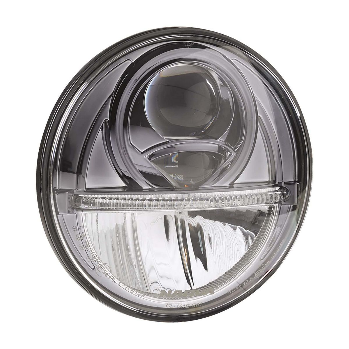Narva 7" LED Headlight Replacement High/Low Beam + DRL Direct Fit ADR Approved