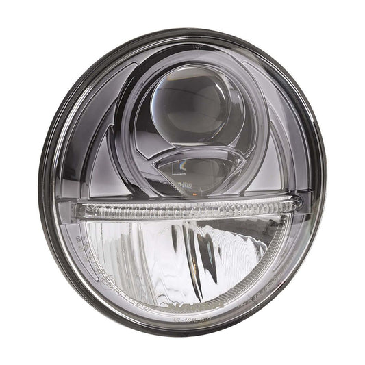 Narva 7" LED Headlight Replacement High/Low Beam + DRL Direct Fit ADR Approved