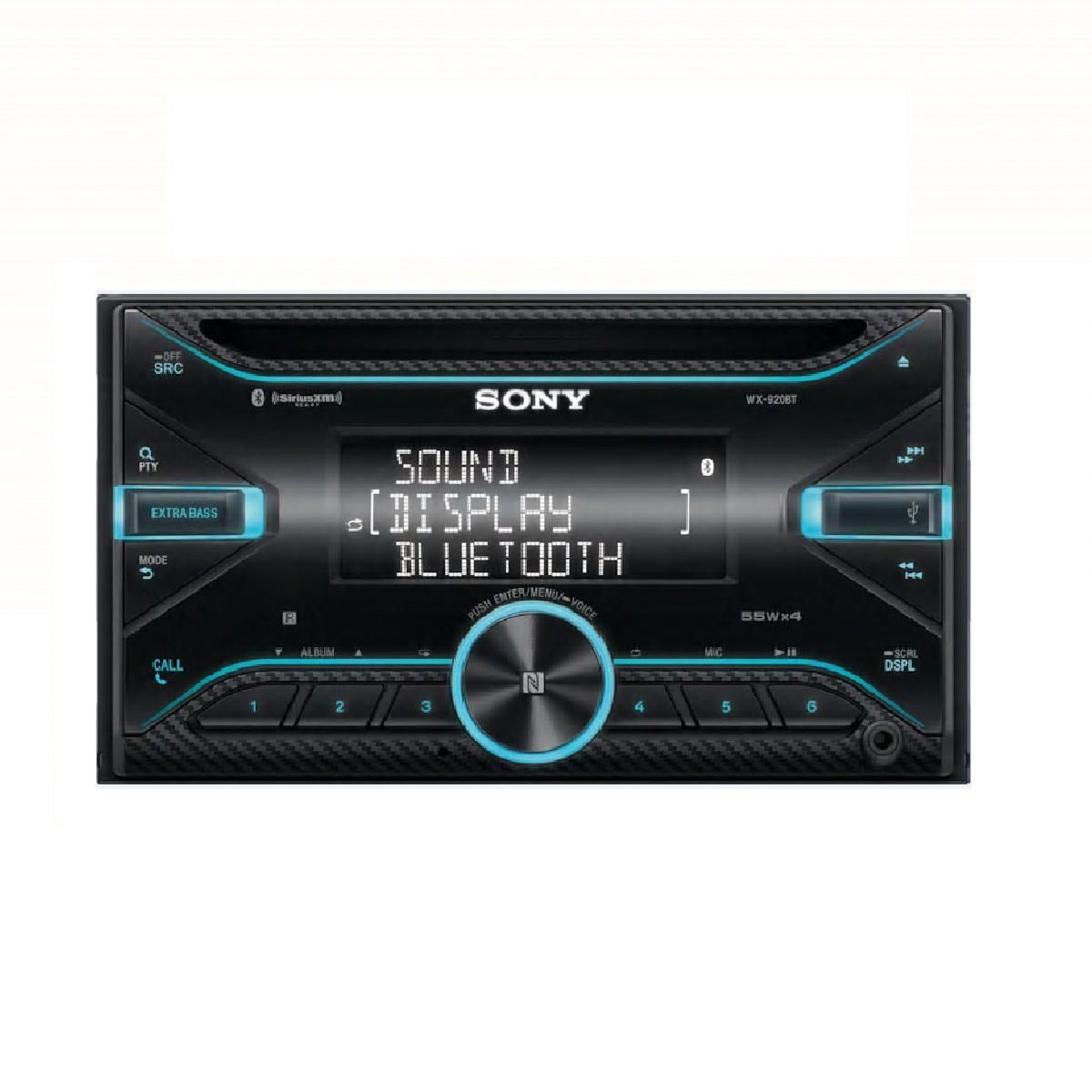Sony 2-Din Bluetooth Usb Cd Tuner WX920BT