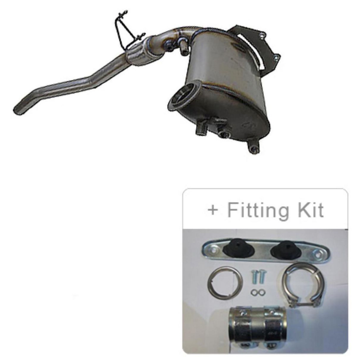 Redback Diesel Particulate Filter Kit DPF043K