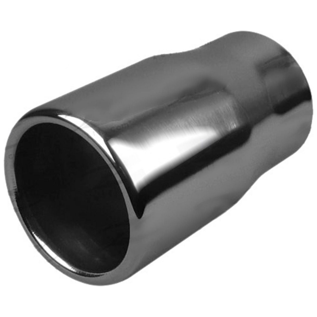 Redback Exhaust Tip SS Straight Cut Rolled 63x75x125mm