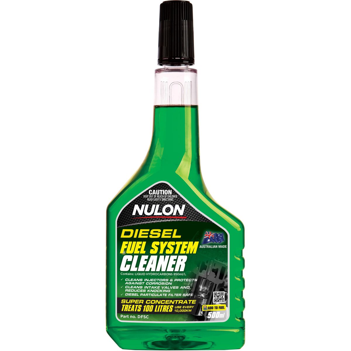 Nulon Diesel Fuel System Cleaner 500ml DFSC