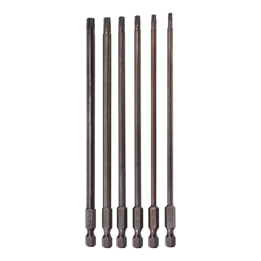 Ajax Torx Power Bit Set 150mm 6 Piece 150TXSET6