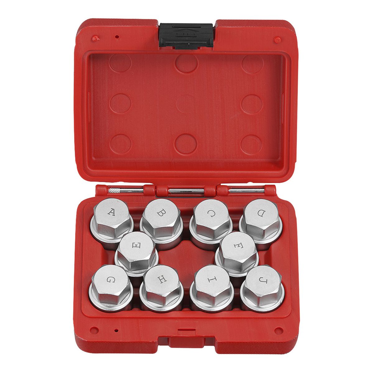 Endeavour Land Rover Locking Wheel Nut Socket Set 10 Piece ET6050