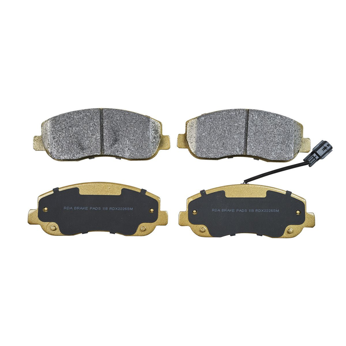 RDA Brakes Extreme Brake Pad Set Front RDX2226SM