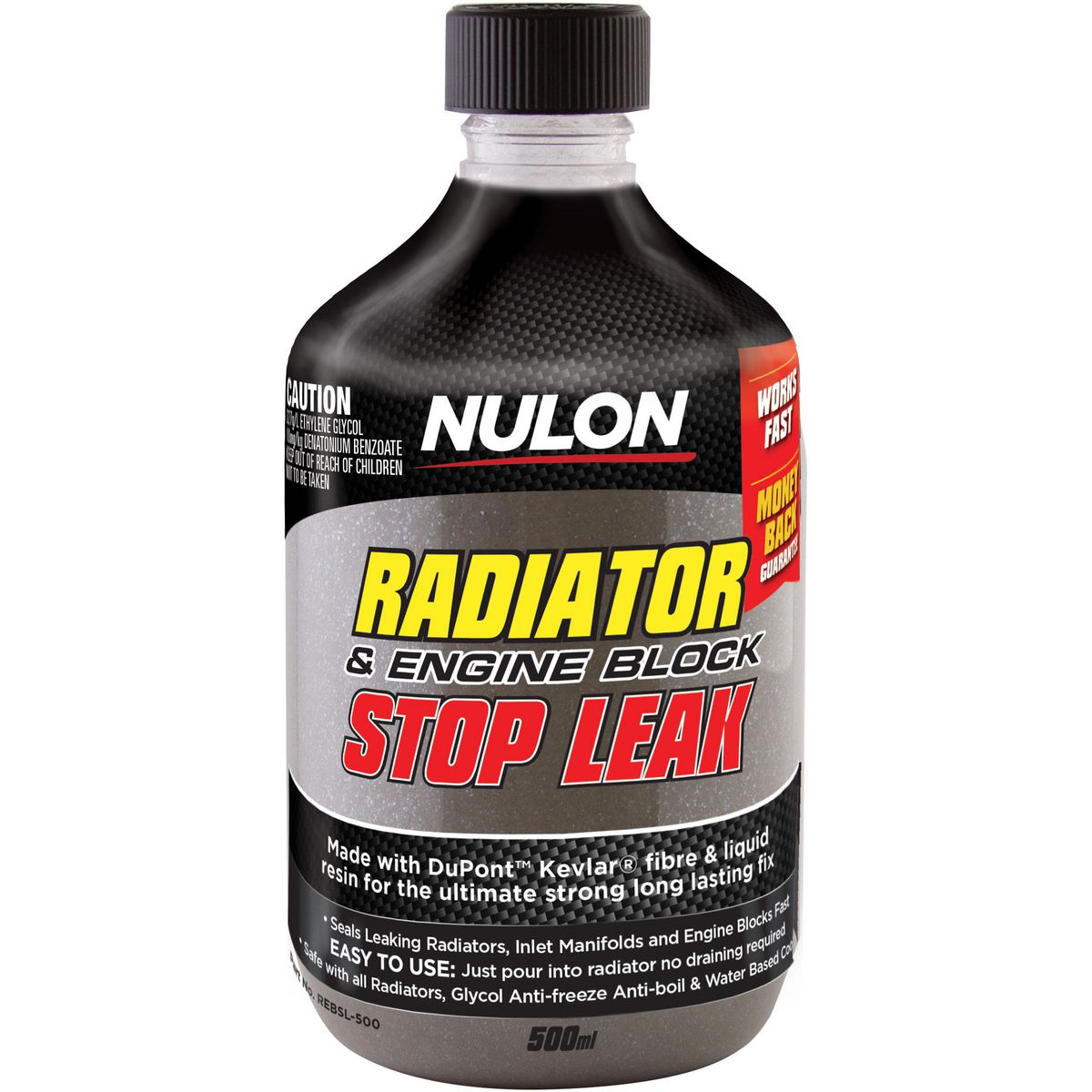 Nulon Radiator Engine Block Stop Leak 500ml REBSL-500