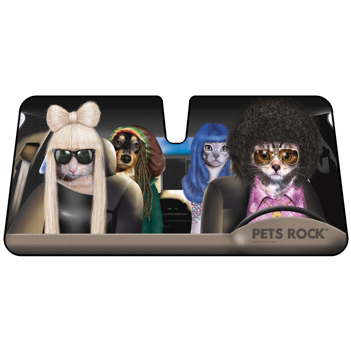 Sperling Sunshade - Petsrock Car Pool WSPET17CP