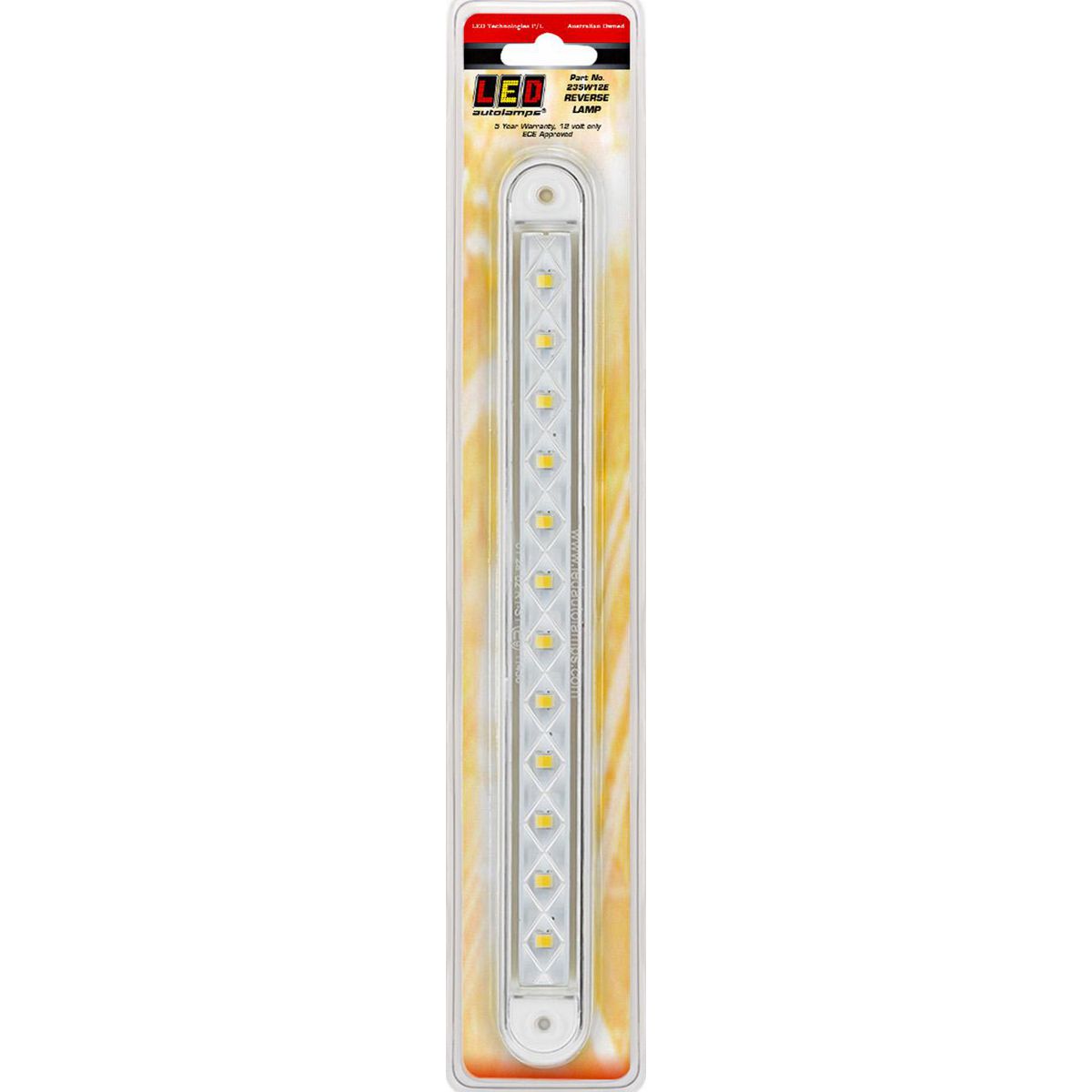 LED Autolamps Reverse Strip Light LED 12V 235W12E