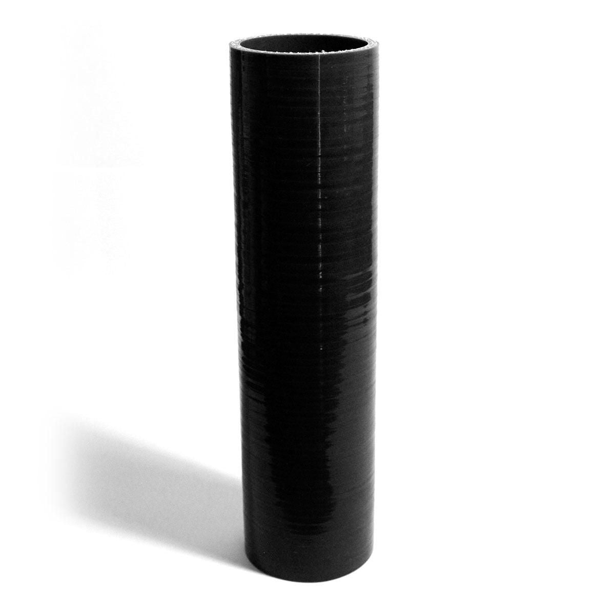 SAAS Silicone Straight Hose 51 x 51 x 254mm Black SSH5151254