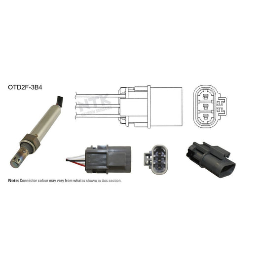 NTK Oxygen Lambda Sensor OTD2F-3B4