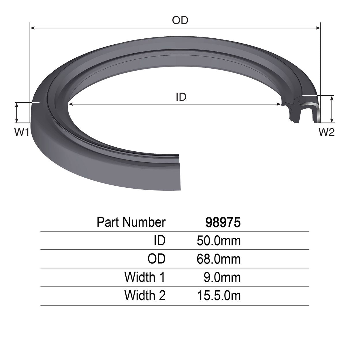 Kelpro Oil Seal 98975