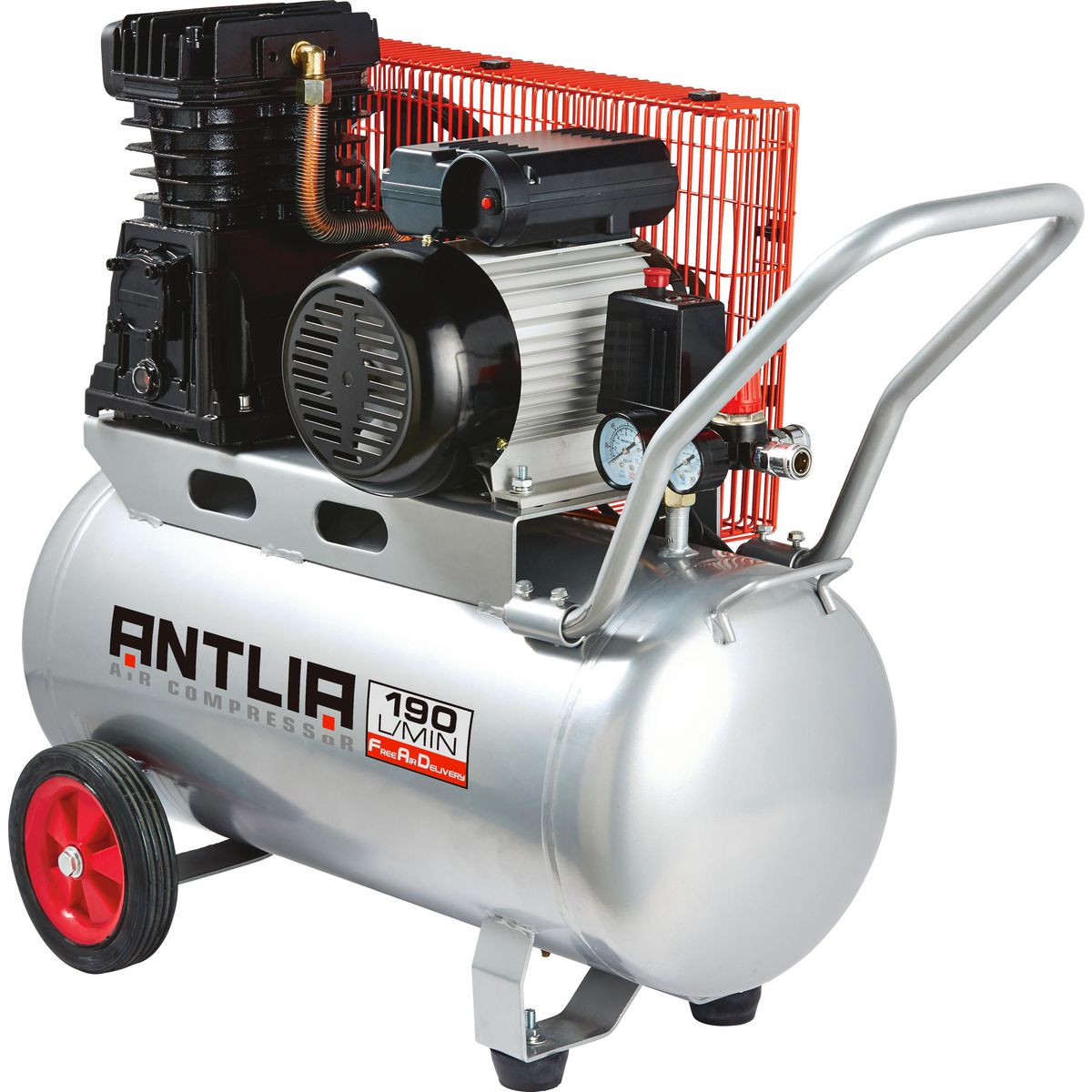 Antlia 50L 2.75HP Belt Drive Air Compressor