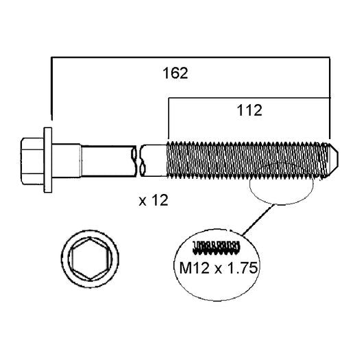 Permaseal Head Bolt Set HBS147