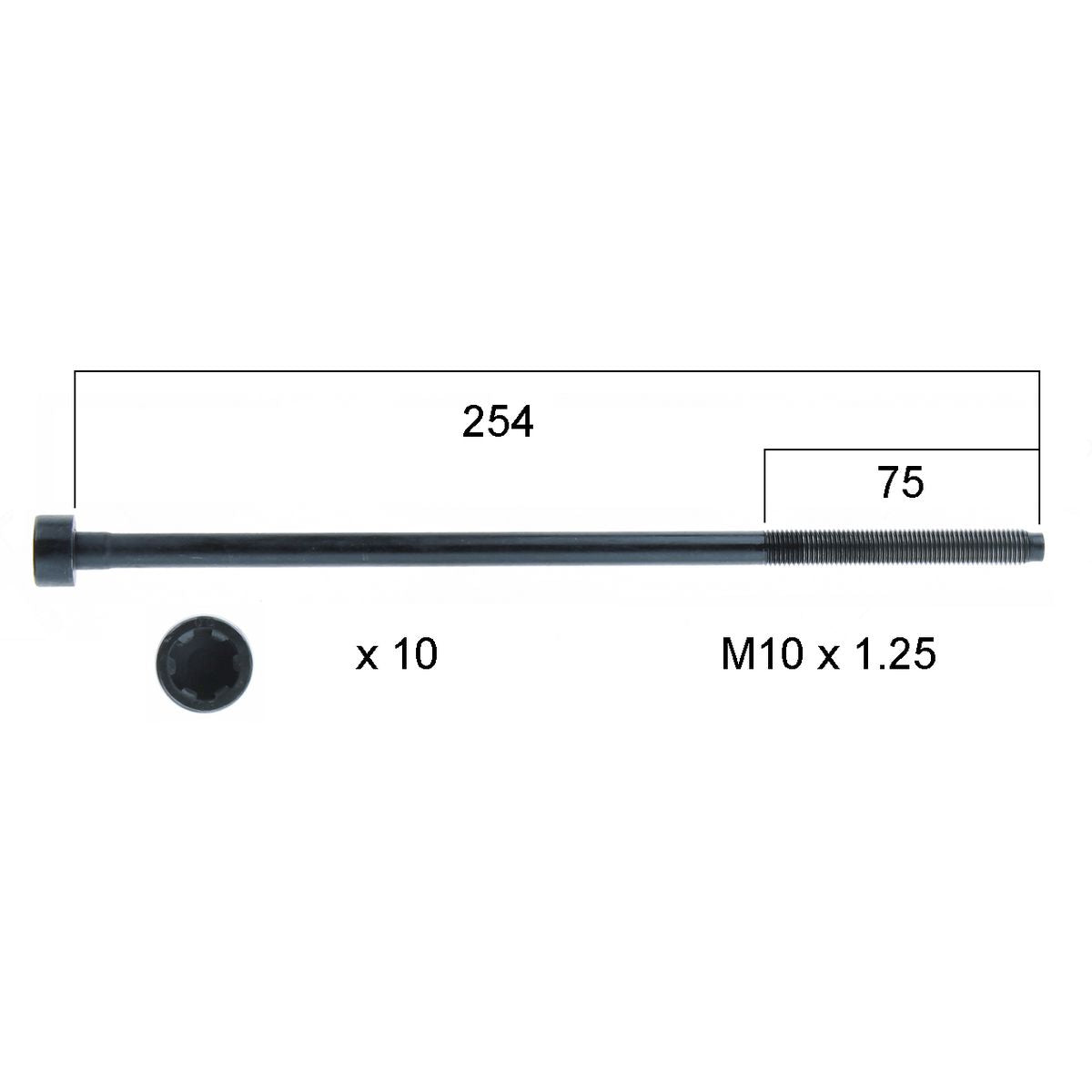 Permaseal Head Bolt Set HBS196