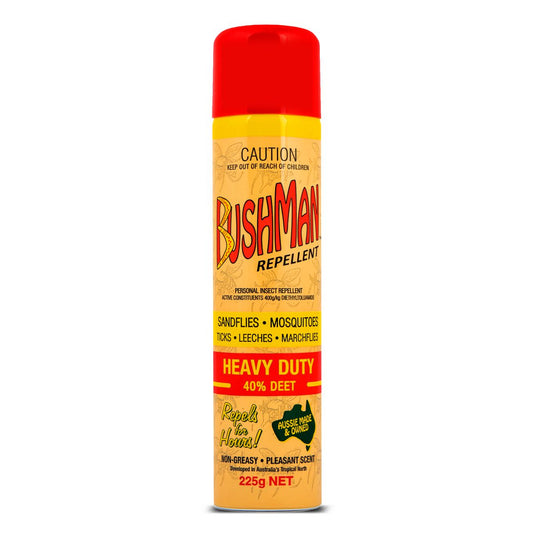 Bushman Ultra Insect Repellant Aerosol 225G BU0225A