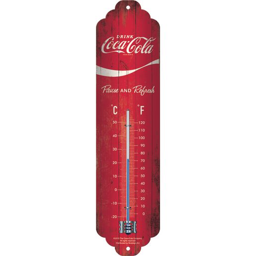 IQ Merchandising Coke Red Thermometer 80310