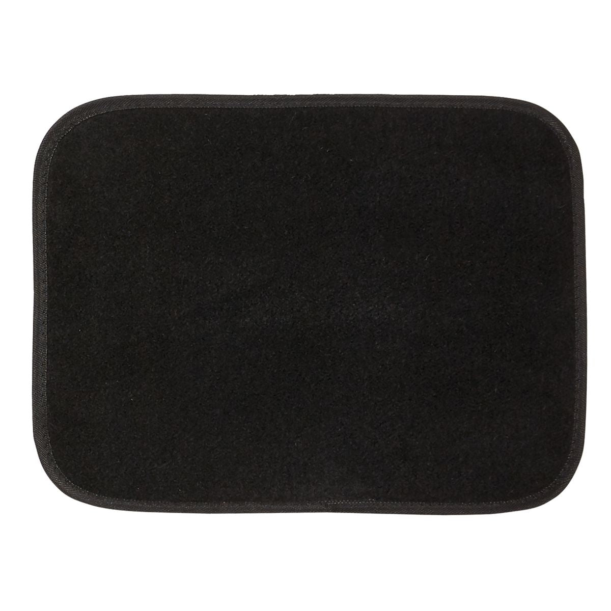 Gearup Carpet Mat Rear Set Black 2 Piece GUCM2PCRBCPTBLK