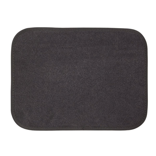Gearup Carpet Mat Rear Set Grey 2 Piece GUCM2PCRBCPTGRY