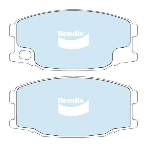 Bendix Heavy Duty Brake Pad Set Front DB2435 HD