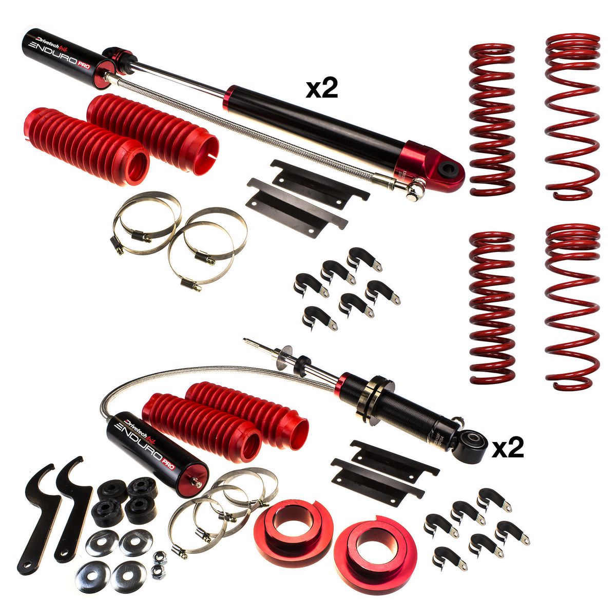 Drivetech 4X4 Enduro Pro Suspension Lift Kit 30Mm Est Lift DTSK-NIS08HR