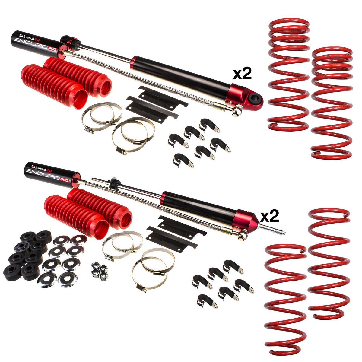Drivetech 4x4 Enduro Pro Suspension Lift Kit 50mm est lift DTSK-NIS02JR