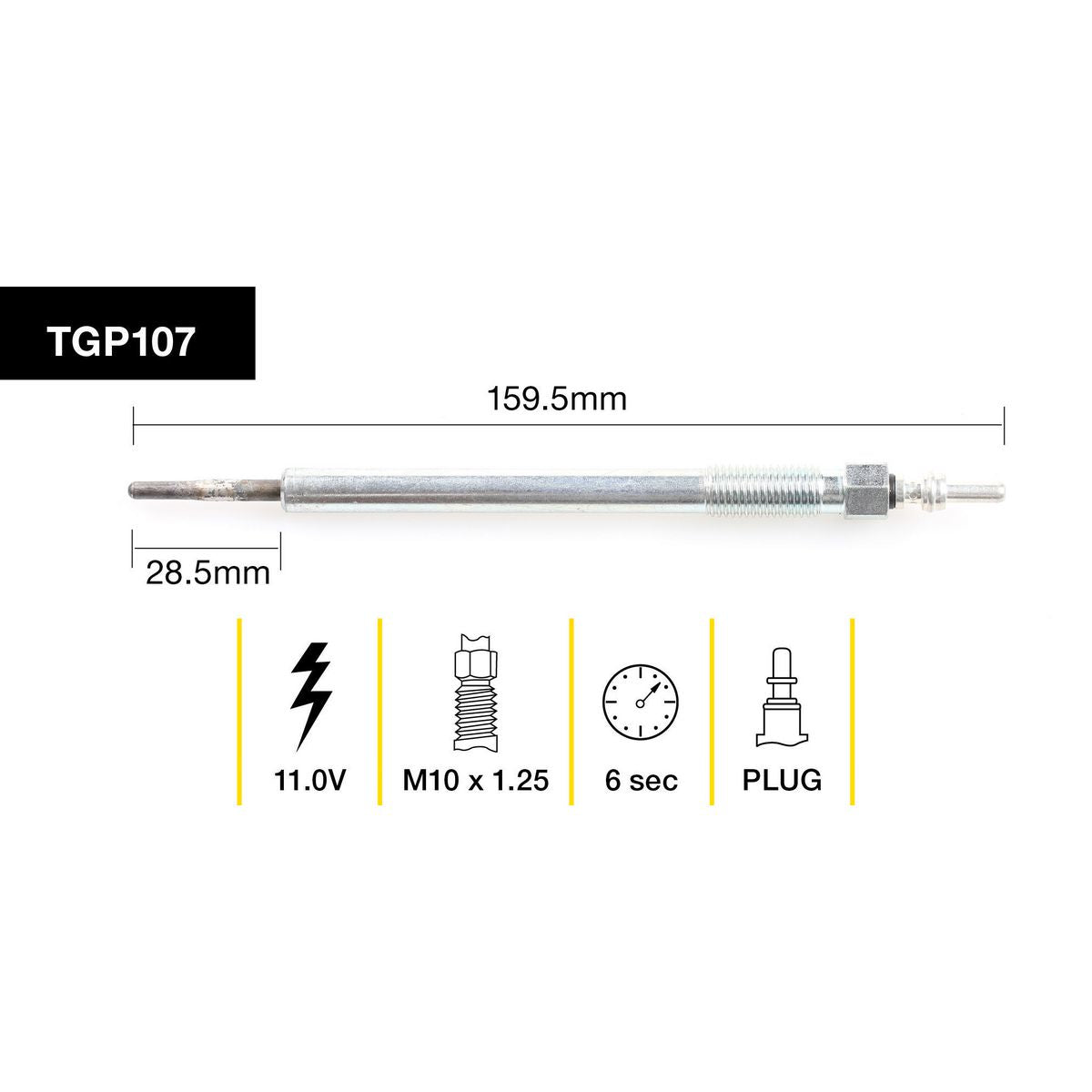 Tridon Glow Plug TGP107