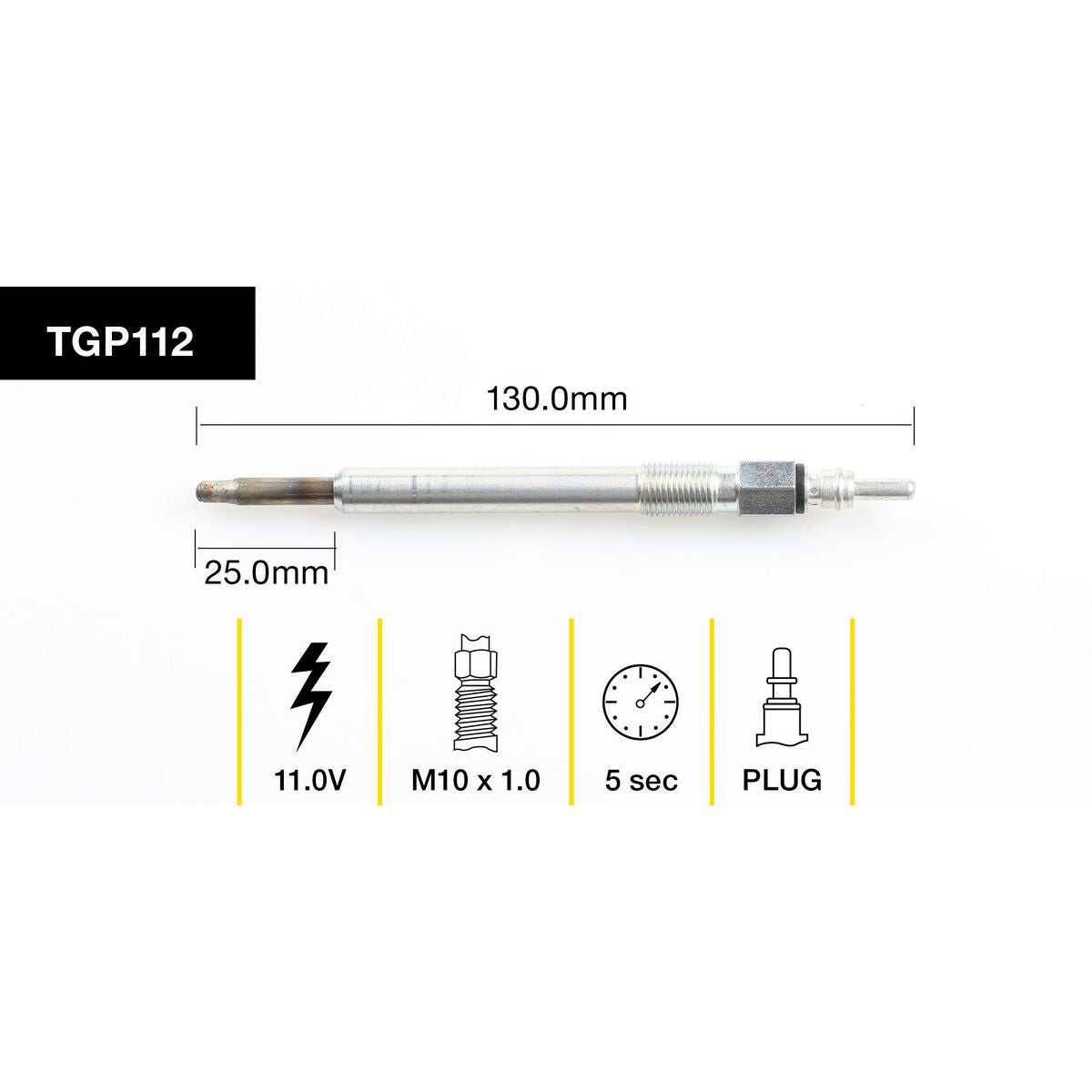 Tridon Glow Plug TGP112