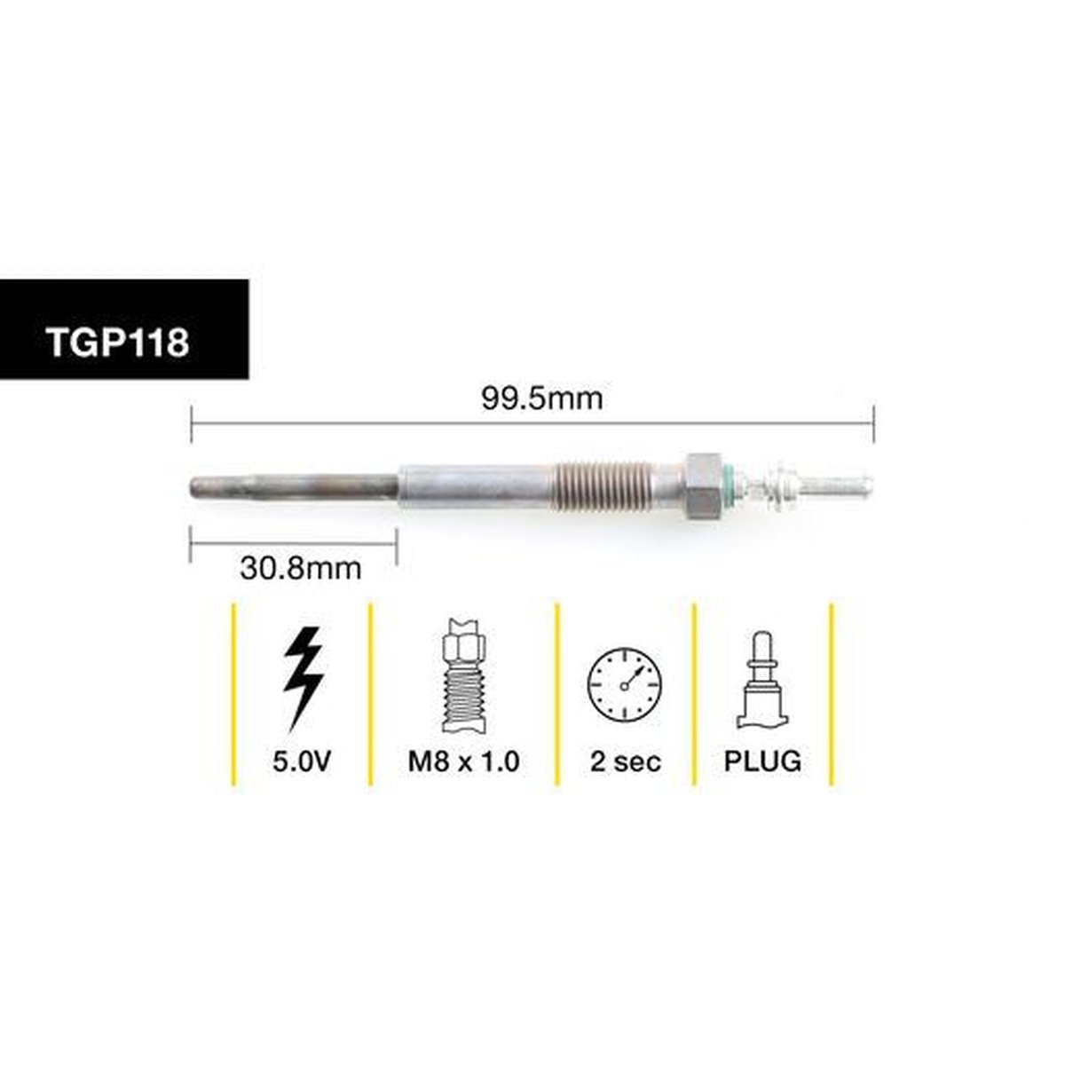 Tridon Glow Plug TGP118