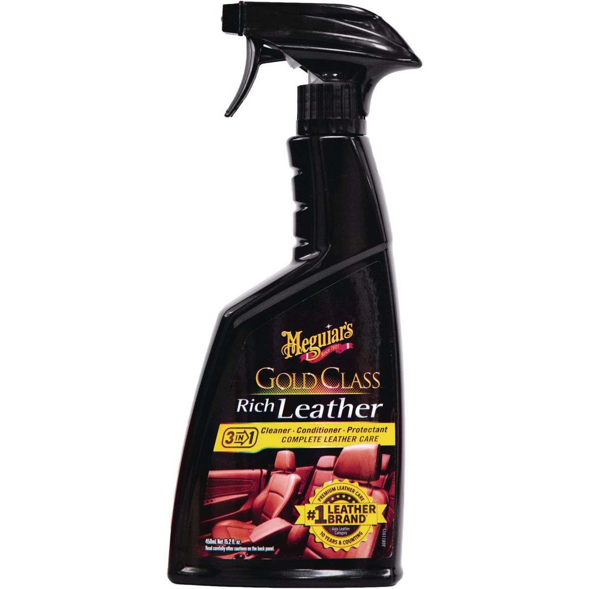 Meguiars Gold Class Rich Leather 3-In-1 450ml G10916