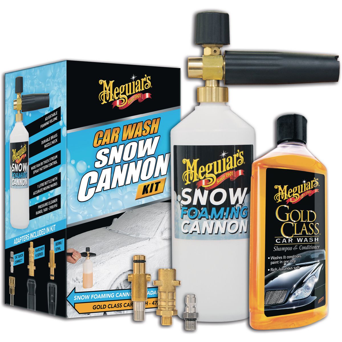 Meguiars Car Wash Snow Cannon Kit SNOWKIT