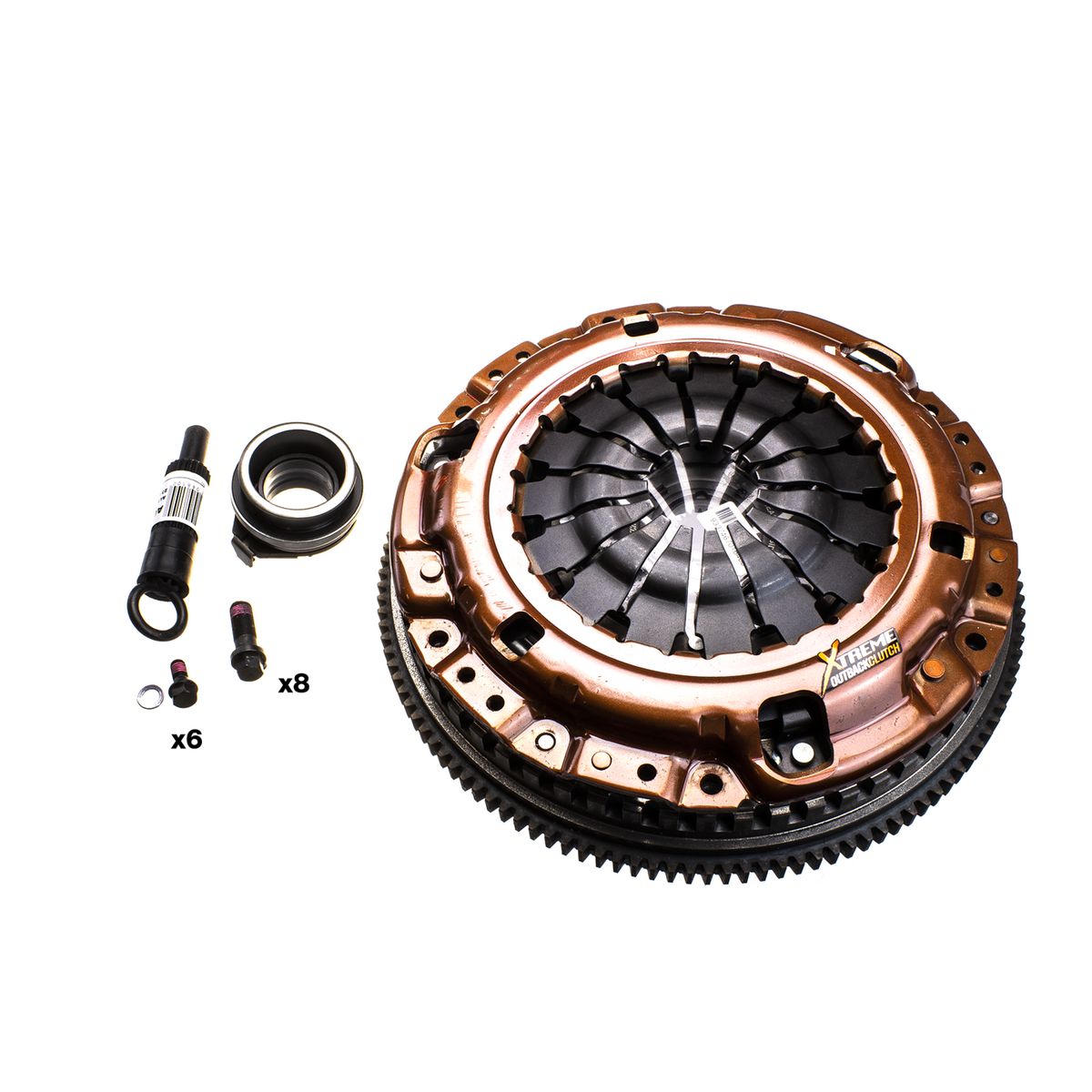 Drivetech 4X4 Heavy Duty Clutch Kit Inc Smf DT-CKFD25525-1A