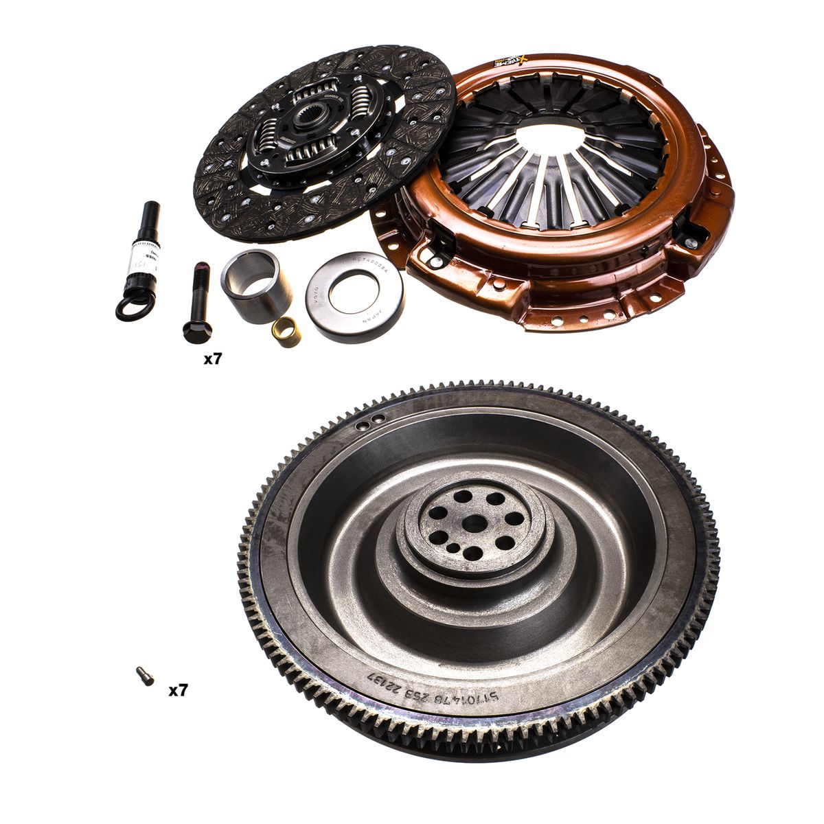 Drivetech 4X4 Heavy Duty Clutch Kit Inc Smf DT-CKNI28514-1A