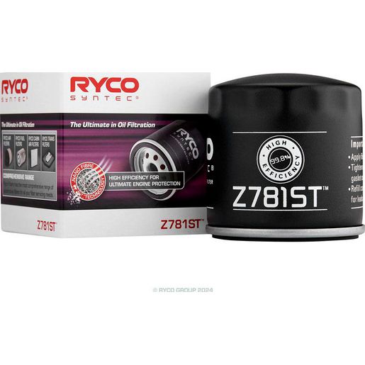 Ryco Syntec Oil Filter Z781ST
