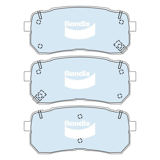 Bendix 4x4 Brake Pad Set Rear DB2447 -4WD