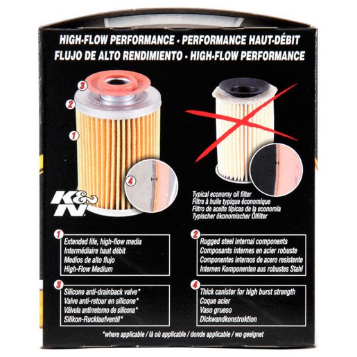 K&N Oil Filter KNHP-2007