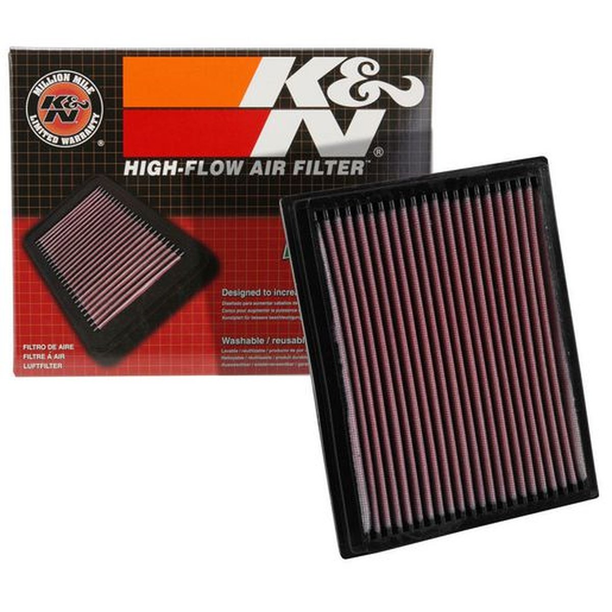 K&N Hi-Flow Performance Air Filter 33-2914