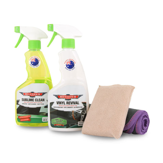 Bowden's Own Vinyl & Plastic Revival Pack 4pc