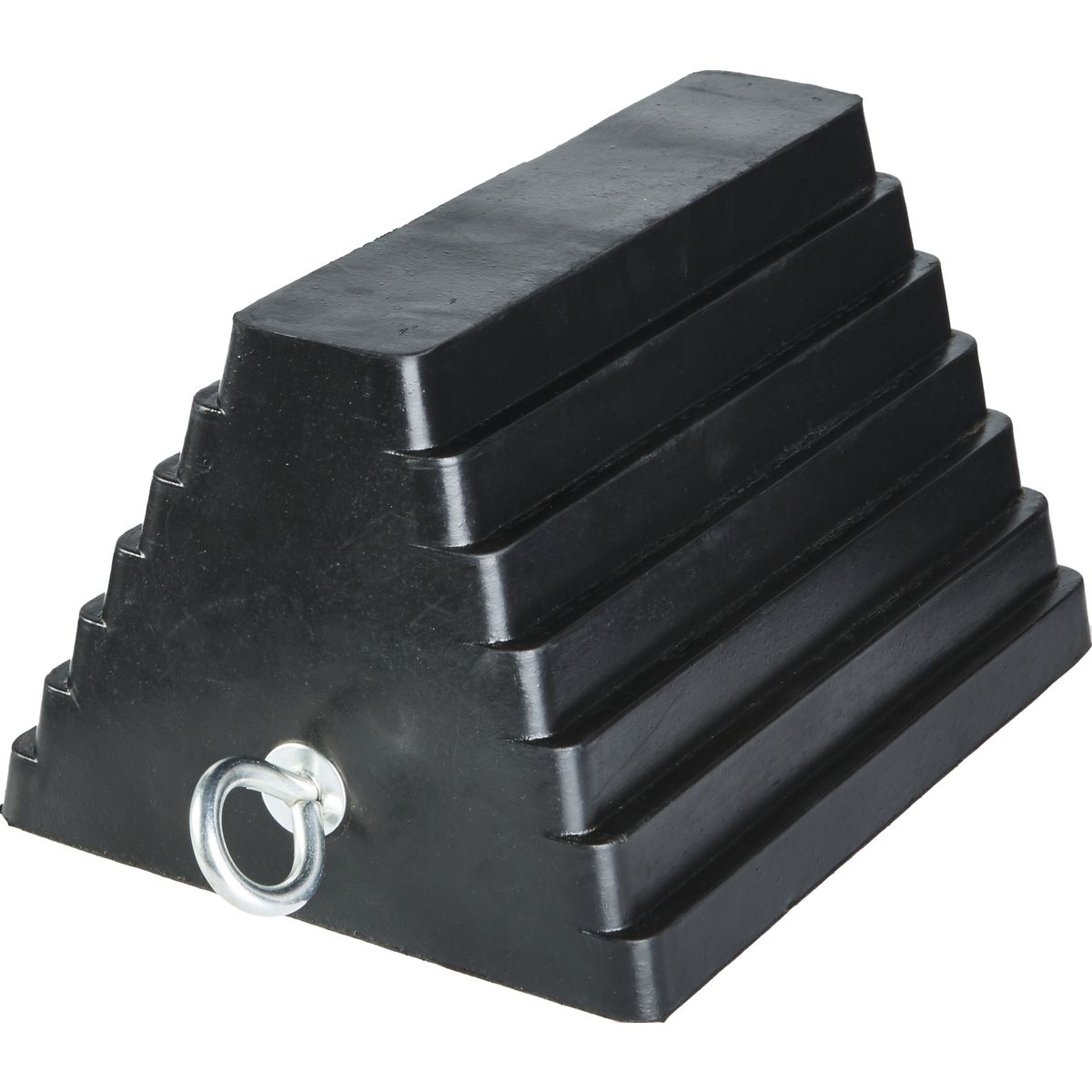 Gearup Rubber Wheel Chock W/ Eye Bolt GUWCREB