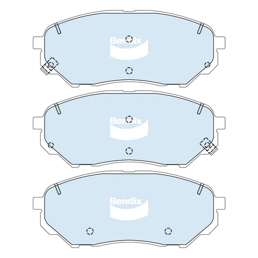 Bendix 4x4 Brake Pad Set Front DB2446 -4WD