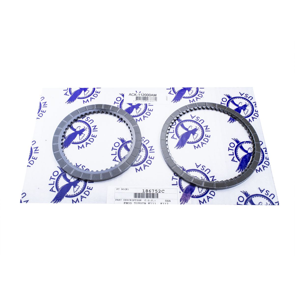 Alto Friction Module fits Toyota K112 ACK-112000AM