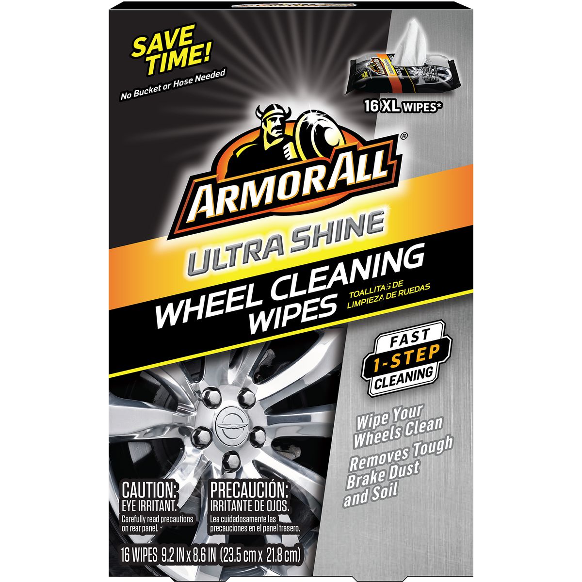 Armor All Wheel Cleaning Wipes 16pk
