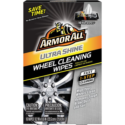 Armor All Wheel Cleaning Wipes 16pk