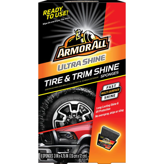 Armor All Tyre & Trim Shine Sponges 8pk