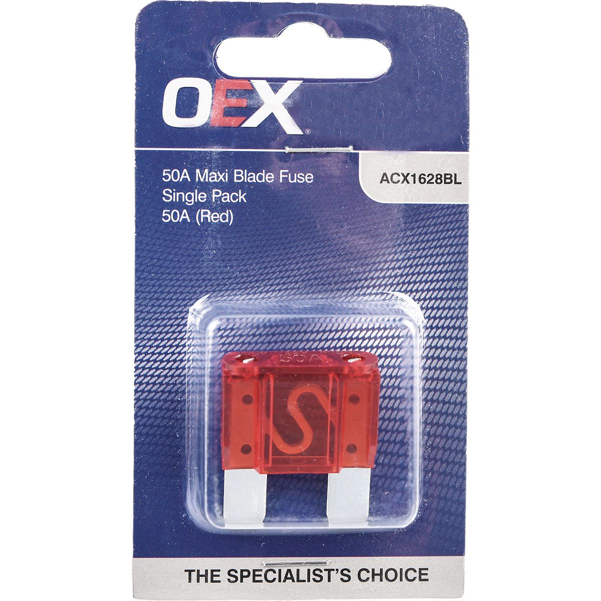 OEX Fuse Maxi Blade 50A Red ACX1628BL
